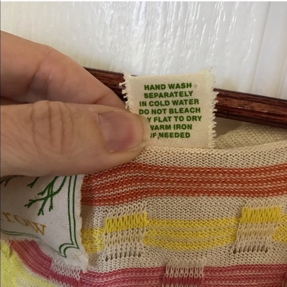 Anthro Sparrow striped button up sweater top - Picture 7 of 10